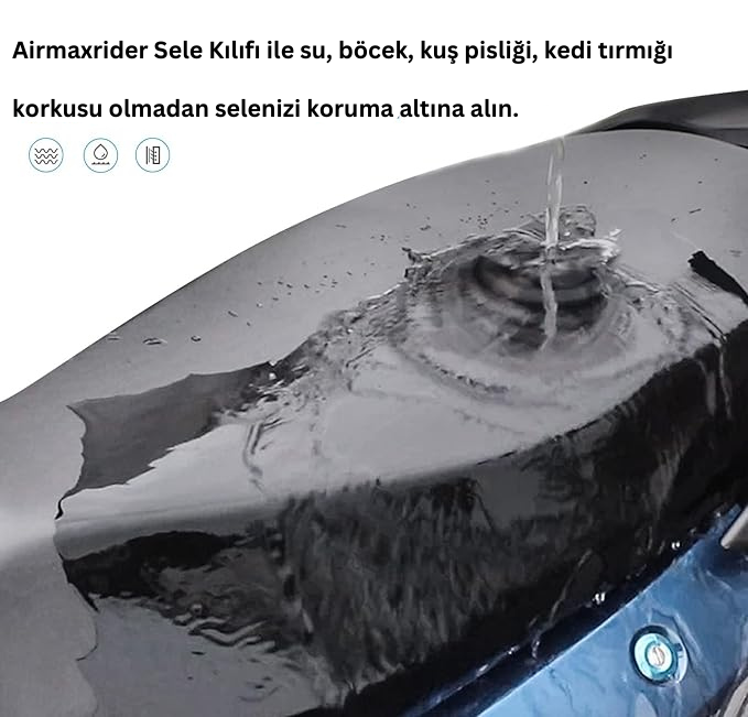 Maxi Scooter Sele Kılıfı SİYAH